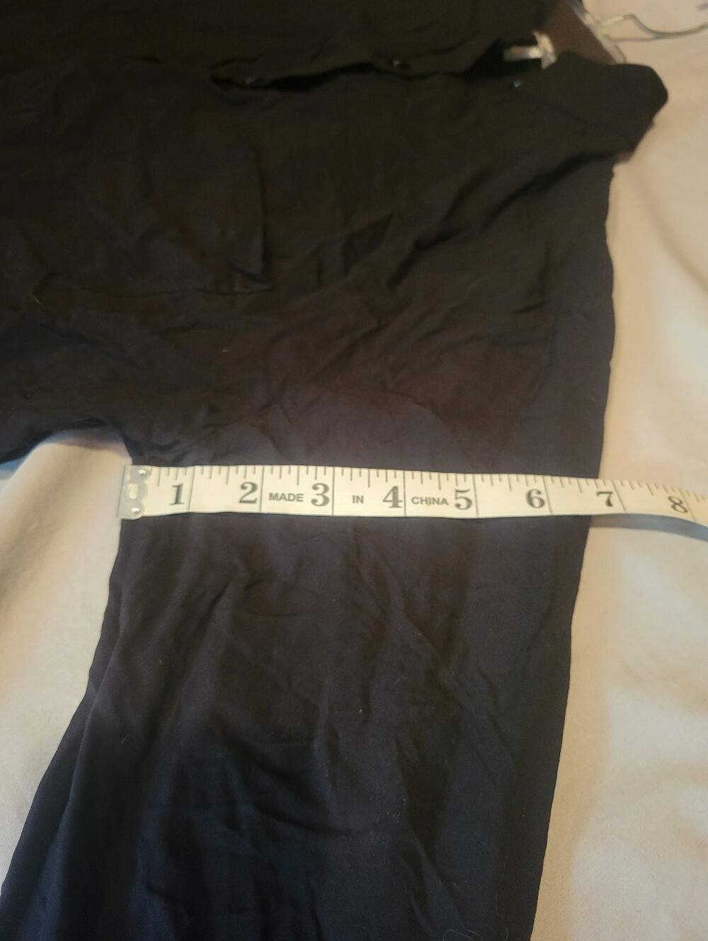 Classic Simple Goth Long Sleeve Black Maxi Dress - Picture 11 of 12